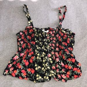 Floral Tank Top